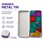 26 Pcs Mini Magnetic Tiles Travel Set